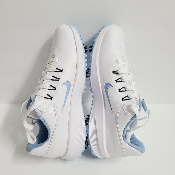 NEW Nike Victory Pro 4 Golf Shoes FZ7611-101 Size 8 White Psychic Blue #1 main image 5